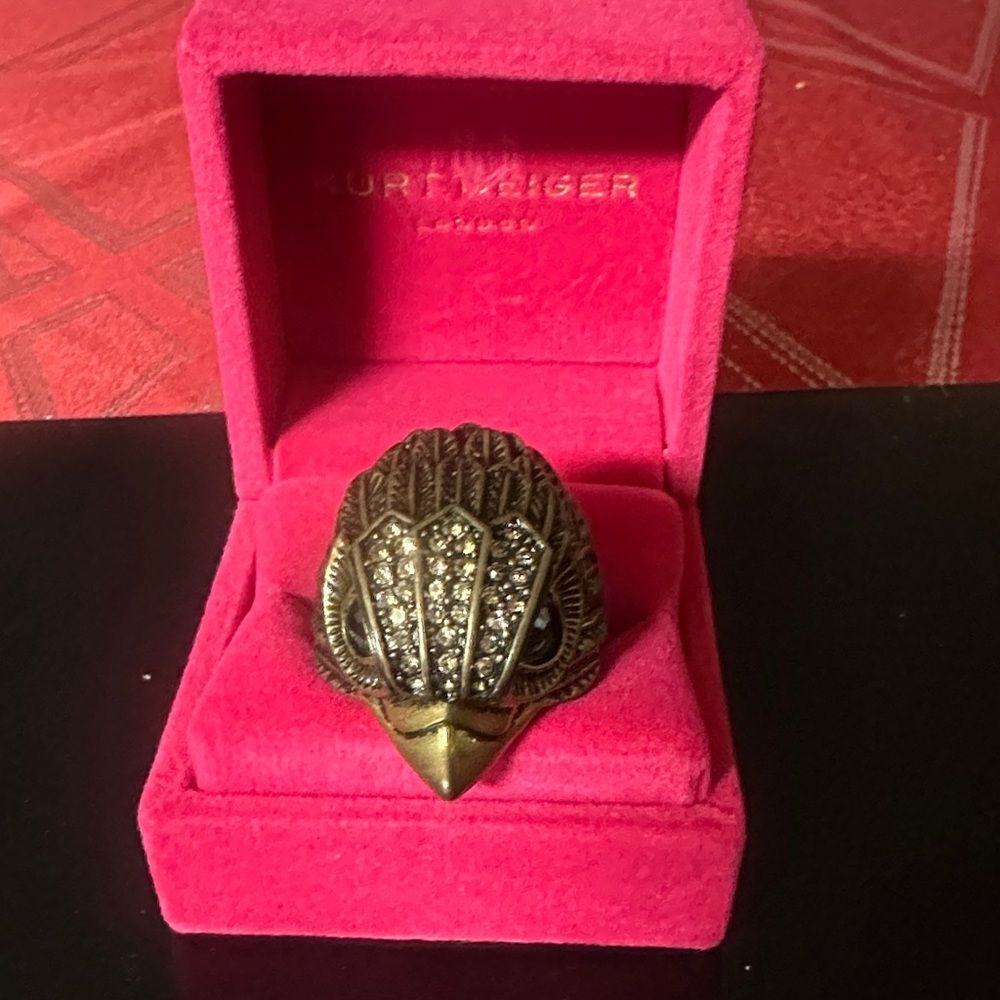 Kurt Geiger Gold/ Bronze Eagle Ring